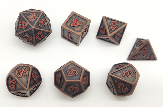 El Oyma Resim Mini Zar Seti, Çok Fonksiyonlu Polyhedron Zar