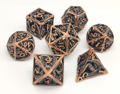 El Cilalı Mini RPG Zar Seti Dayanıklı Aşınmaya Dayanıklı Lüks