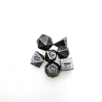 Yumuşak Mini Polyhedral Dice Set In Long Tube Dungeons And Dragons RPG