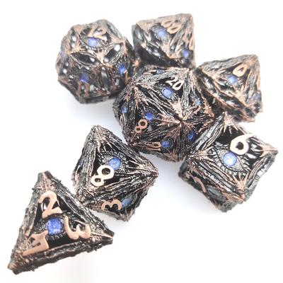 Savage World Mini RPG Zar İçin Toksik Olmayan Benzersiz Keskin Kenar Reçine Parlatma