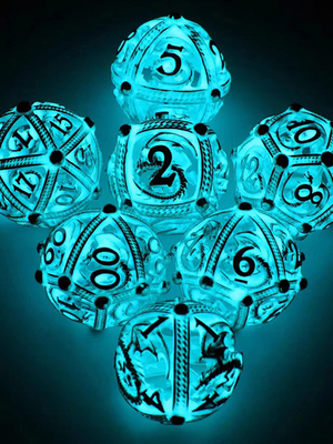 Karanlık DND Reçine Zar Özel Keskin Polyhedron Dungeons and Dragons