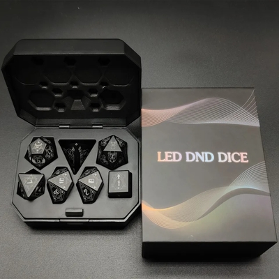 Yıldızlandırma DND Çöpler Şarj Kutusuyla Şarj Edilebilir 7 PCS LED Elektronik Çöpler Masaüstü için