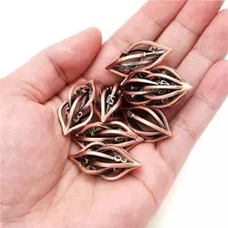 3D Baskı Cthulhu Çürük Metal Çöp 7 Parça Set Ejderha ve Zindan DND RPG