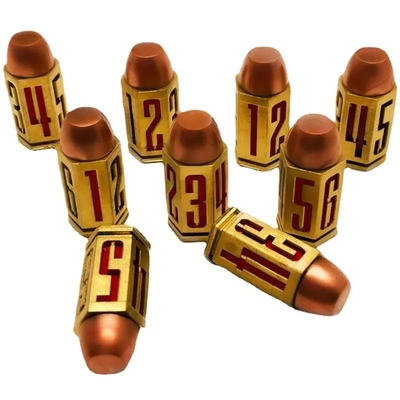 Standart Oyun DND Metal Dice Poker Parti Masaüstü Oyunları için Çokgen Ağırlaştırılmış Set