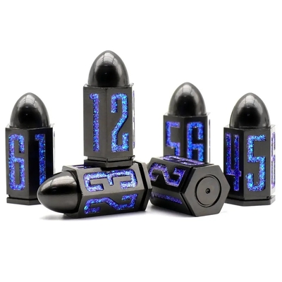 D6 Kurşun Metal Dice Set 6 Pcs 6 Dnd Zindanlar için Rpg Warhammer Shadowrun Dice