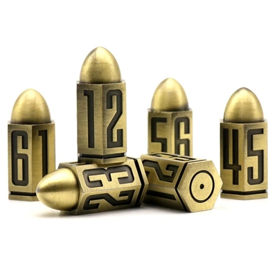 D6 Kurşun Metal Dice Set 6 Pcs 6 Dnd Zindanlar için Rpg Warhammer Shadowrun Dice