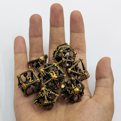 Çürük Multi-Noodle Metal Dice Uçan Ejderha Zindanı ve Ejderha DND