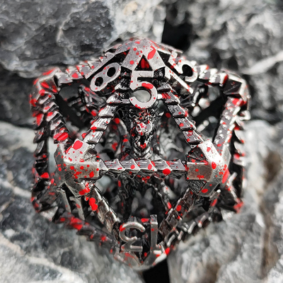 D20 Büyük Ölçekli DND çokgenli RPG Zindanlar ve Ejderhalar