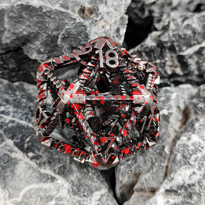 D20 Büyük Ölçekli DND çokgenli RPG Zindanlar ve Ejderhalar