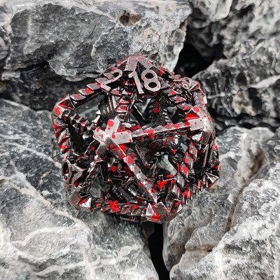 D20 Büyük Ölçekli DND çokgenli RPG Zindanlar ve Ejderhalar