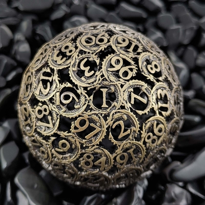 Panlong Hollow 100D Metal Dice Set Zindan ve Ejderha DND#RPG#COC