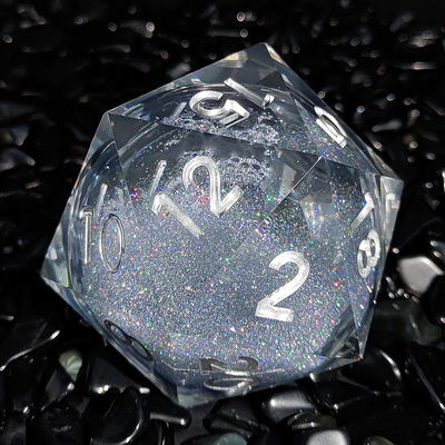 20D Tek reçine Koşu Kum Dice Set Cruzu's Call RPG#DND#Coc