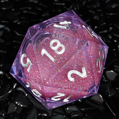 20D Tek reçine Koşu Kum Dice Set Cruzu's Call RPG#DND#Coc