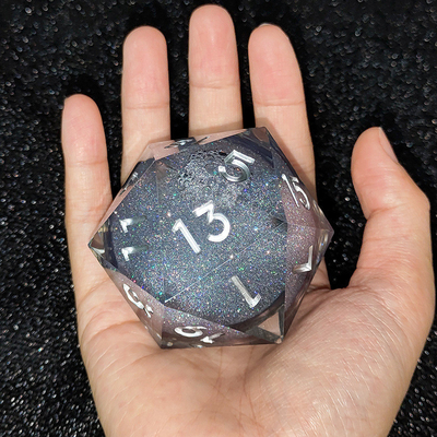 20D Tek reçine Koşu Kum Dice Set Cruzu's Call RPG#DND#Coc