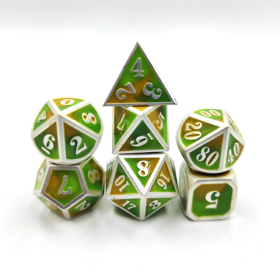 DND RPG Mini Metal Dice Koşu Grup Oyunu Masa Oyunları Çoklu Yüz