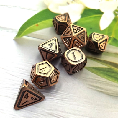 Antika Bronz Metal Çöp Set Beşinci Kişi Oyun Rengi Sarsık Toprak Alaşım Çöp
