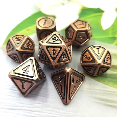 Antika Bronz Metal Çöp Set Beşinci Kişi Oyun Rengi Sarsık Toprak Alaşım Çöp