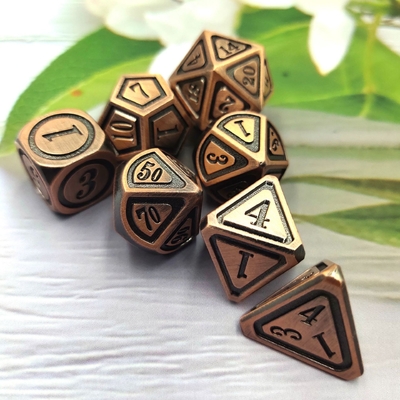 Antika Bronz Metal Çöp Set Beşinci Kişi Oyun Rengi Sarsık Toprak Alaşım Çöp