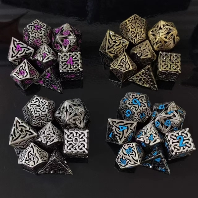 DND RPG Metal Dice Ejder ve Yeraltı Şehir Kurulu Oyunu