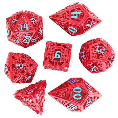 Chongtian Yılan Çürük Metal Dice Set Çok yönlü Masa Oyunu #Dnd#Rpg#Coc