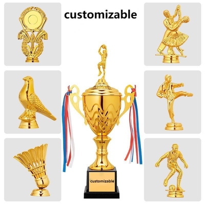Özel Metal Kupa Kupa 32cm Yükseklik Yıkım Dayanıklı