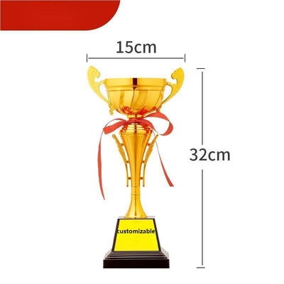 Özel Metal Kupa Kupa 32cm Yükseklik Yıkım Dayanıklı