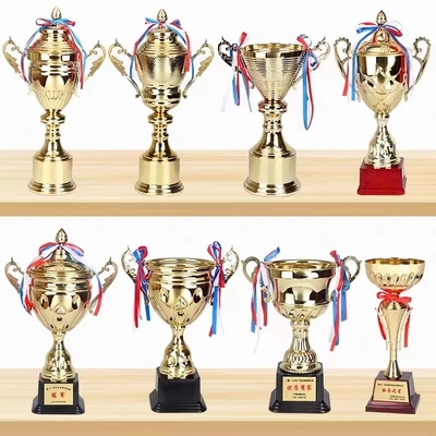 Özel Metal Kupa Kupa 32cm Yükseklik Yıkım Dayanıklı