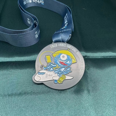 Maraton Metal Madalyası Fırsatlar ve Etkinlikler İçin Metal Lapel Pin Solmaya Sabit