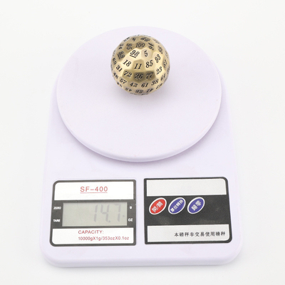Renkli Katı 100D Metal Dice Set Dungeon ve Dragon DND # RPG # COC