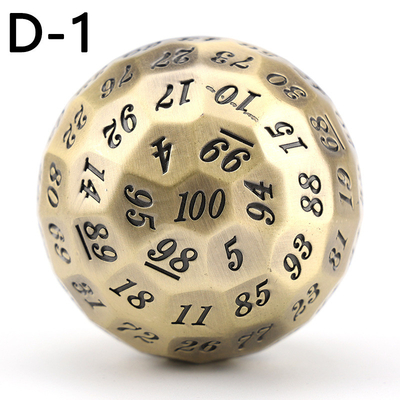 Renkli Katı 100D Metal Dice Set Dungeon ve Dragon DND # RPG # COC