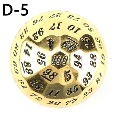 Renkli Katı 100D Metal Dice Set Dungeon ve Dragon DND # RPG # COC