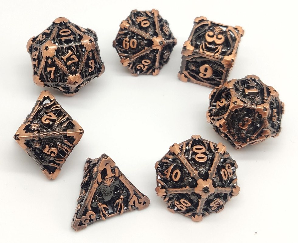 Düzgün Keskin Kenarlar Mini RPG Zar DND El Oyması Savage World İçin Dayanıklı
