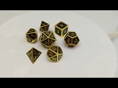 Polyhedron Black Metal DND Zar Sağlam Toksik Olmayan Yüksek Sıcaklık
